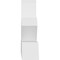 Ekena Millwork Saratoga Architectural Grade PVC Gable Bracket, 72"W x 15"H x 4"D x 4"F, 5/12 Pitch GBP072X15X0404SAR00 - alternate 4